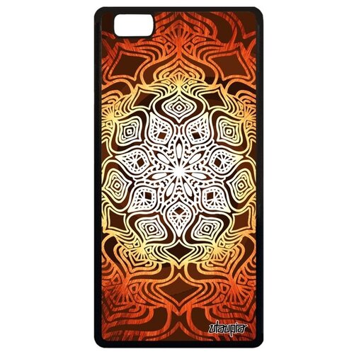 фото Противоударный чехол на смартфон // huawei p8 lite 2015 // "мандала" пентаграмма буддизм, utaupia, цветной