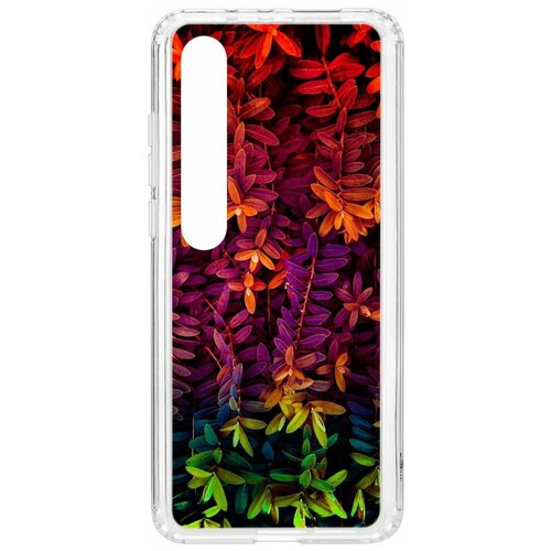 фото Чехол на xiaomi mi 10 / mi 10 pro kruche print neon leaves / чехол для xiaomi / чехол с рисунком / чехол с принтом / чехол для ксяоми / чехол для хаоми / бампер на сяоми / чехол накладка для ксяоми / противоударная накладка для xiaomi redmi mi / защита для redmi / защита на mi / cиликоновый чехол для xiaomi redmi / пластиковый чехол на ксиаоми / защитный чехол для хаоми / чехольчик / защита телефона / ударопрочный чехол кruче