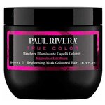 PAUL RIVERA TRUE COLOR BRIGHTENING MASK, 500 ML- Маска для повышения яркости окрашенных волос с экстрактами магнолии и листьев красного винограда, 500 мл - изображение