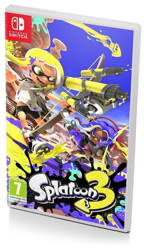 Игра Splatoon 3 для Nintendo Switch (диск русские субтитры)