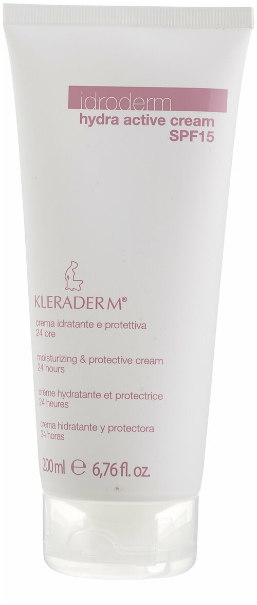 Крем Гидроактивный c SPF15 200мл / Hydra active Idroderm Kleraderm