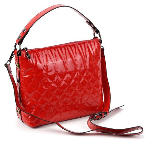 фото Женская кожаная сумка 73589 голд cidirro