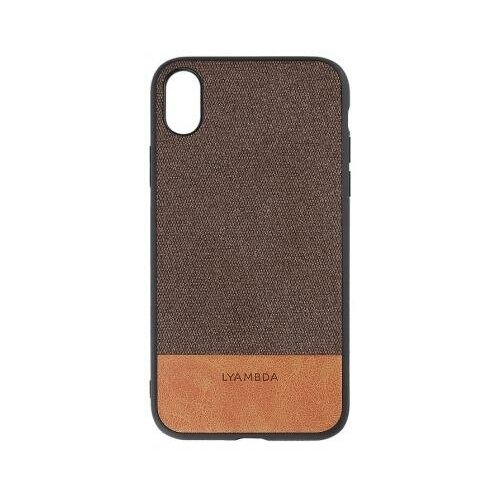 фото Lyambda накладка lyambda calypso для iphone xs коричневый la03-cl-xs-br