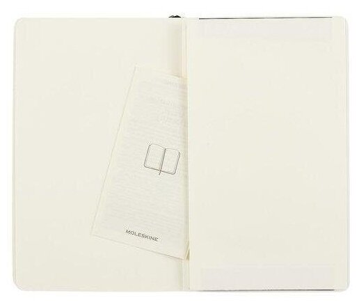 Блокнот Moleskine CLASSIC SOFT EXPENDED Large 130х210мм 400стр. линейка мягкая обложка черный 6 шт./кор. - фото №9