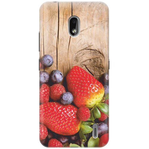 фото Gosso ультратонкий силиконовый чехол-накладка для nokia 2.2 с принтом "дерево фруктов"