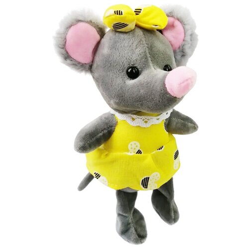 фото Мягкая игрушка "mouse sofi", в желтом платье uviton
