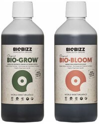 Комплект удобрений BioBizz (Bio-Grow + Bio-Bloom) 2шт по 250мл