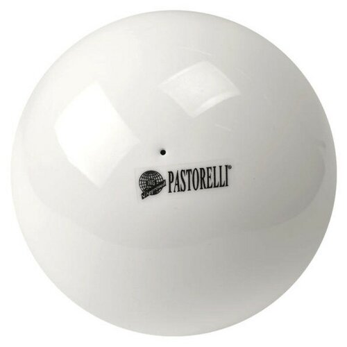 Мяч для художественной гимнастики PASTORELLI New Generation, 18 см, белый 00005
