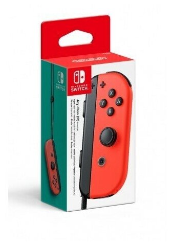 Игровой контроллер NINTENDO для Switch Joy-Con правый неоновый красный