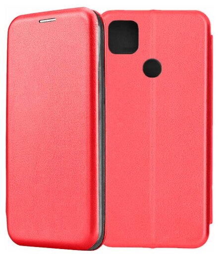 Чехол-книжка Fashion Case для Xiaomi Redmi 9C красный