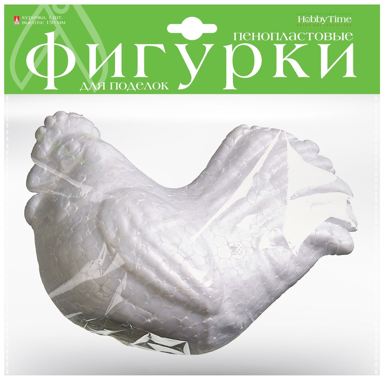 Пенопластовые фигурки. Курочка, 150 ММ, 1 ШТ, Арт. 2-208/20