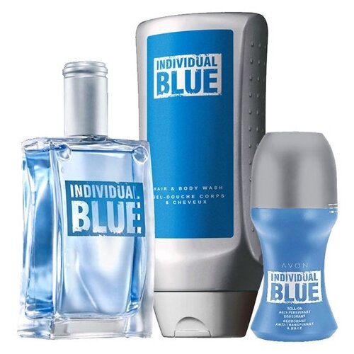 AVON парфюмерный набор Individual Blue for Him