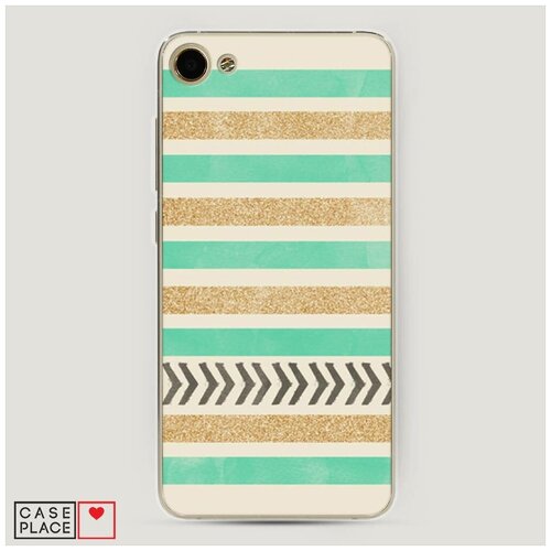 фото Силиконовый чехол "песок и мята" на meizu u10 / мейзу у10 case place