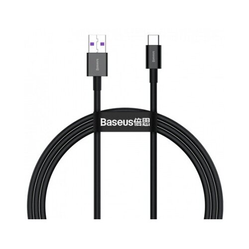 Кабель Baseus Superior Series Fast Charging Data Cable USB to Type-C 66W 1m (CATYS-01, CATYS-02) (black) кабель baseus superior series catys 01 usb to usb c 1m black