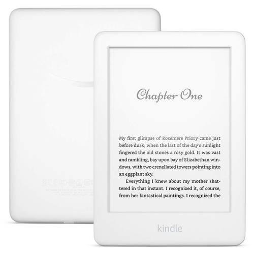 фото Комплект: электронная книга amazon kindle 10 (2020) so белая + черная обложка + зарядное устройство