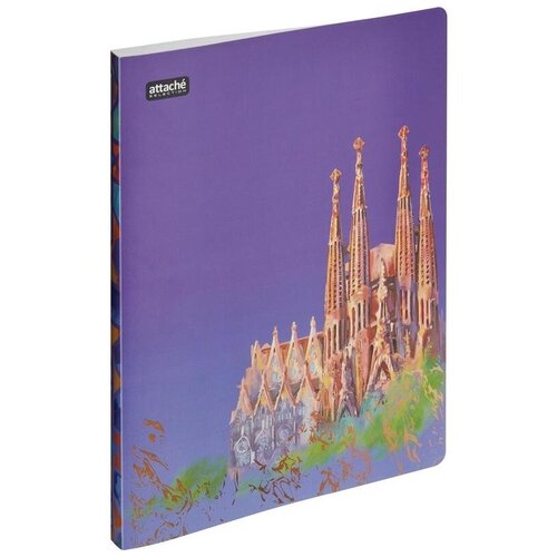 фото Папка с зажимом attache selection travel spain (а4, до 120л., пластик) рисунок