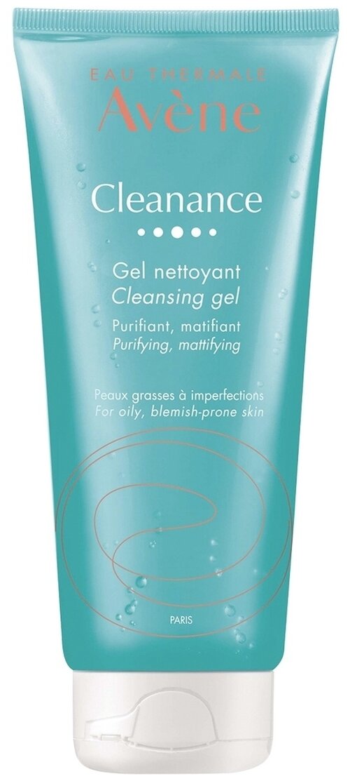 AVENE очищающий гель Cleanance, 200 мл, 200 г