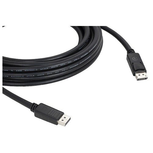 фото Kramer кабель displayport (вилка - вилка), 10,6 м kramer displayport (m) - displayport (m) 10.6м (c-dp-35)