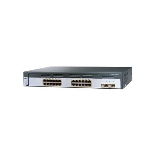 Коммутатор CISCO WS-C3750G-24TS-E коммутатор cisco ws c2960rx 24ts l