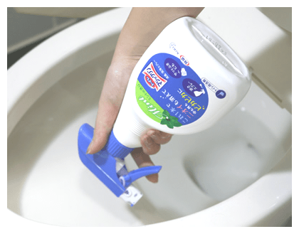 KAO для туалета "Magiclean Toilet" спрей дезодорирующий эффект аромат мяты бутилированный-спрей 380мл