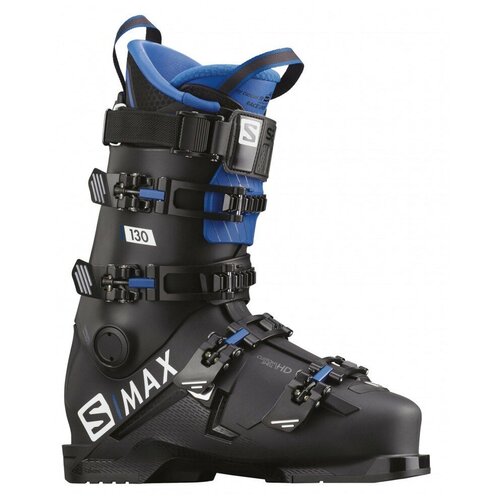 фото Горнолыжные ботинки salomon s/max 130, 26/26.5, black/belluga/pale kaki