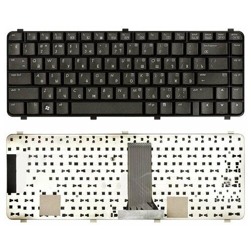 Клавиатура для ноутбука HP Compaq 6530S 6730S 6535S 6735S 6531S 6731S черная 750₽