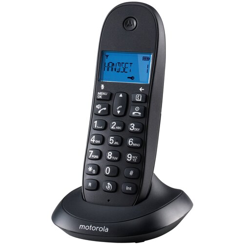 Радиотелефон MOTOROLA SOLUTIONS Motorola DECT C1001LB+, чёрный