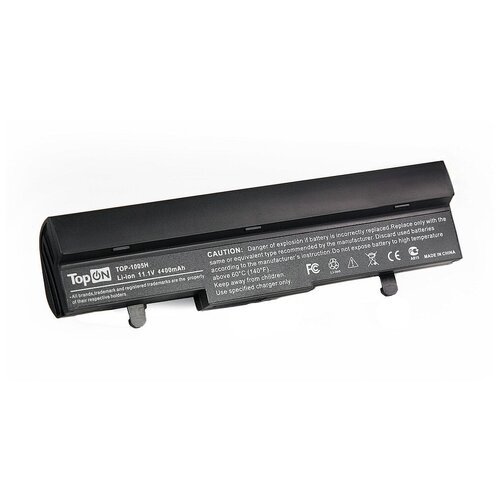 фото Аккумуляторная батарея topon для нетбука asus eee pc 1005p (4400mah)