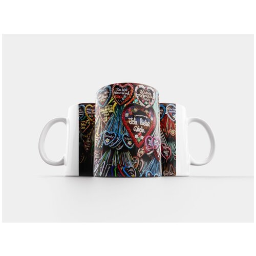 фото Кружка "октоберфест, киоск продаж, имбирный пряник" 320 мл lotsprints