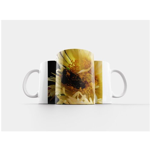 фото Кружка "цветочная пыльца, жук, завод" 320 мл lotsprints