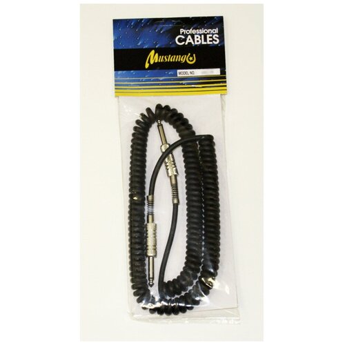 Кабель гитарный витой MUSTANG CKC10 3 м (прямой-прямой)