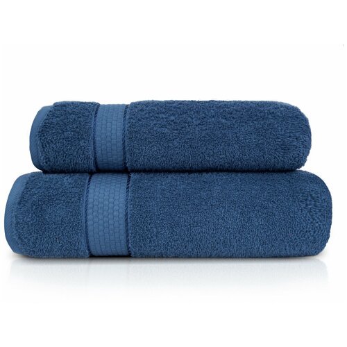 Ali Amin Набор из 2 полотенец Marakesh цвет: синий (50х90 см,70х140 см)