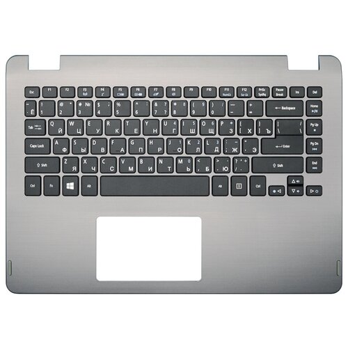 фото Клавиатура для ноутбука acer aspire r3-471t серая топ-панель