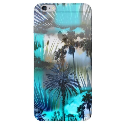 фото Чехол art back to summer для iphone 6 plus/6s plus, back to summer_пальмы, deppa 102892