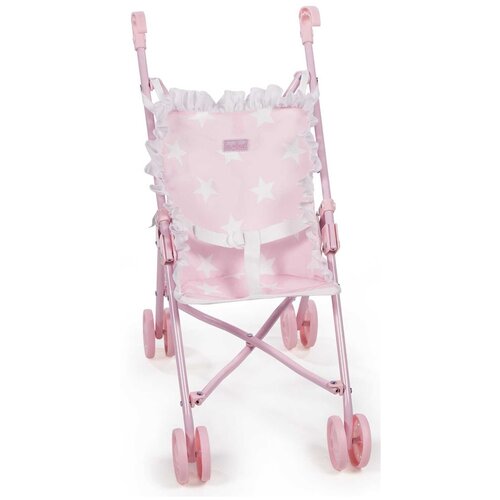 Купить Прогулочная коляска-трость La Nina Карлота, розовый