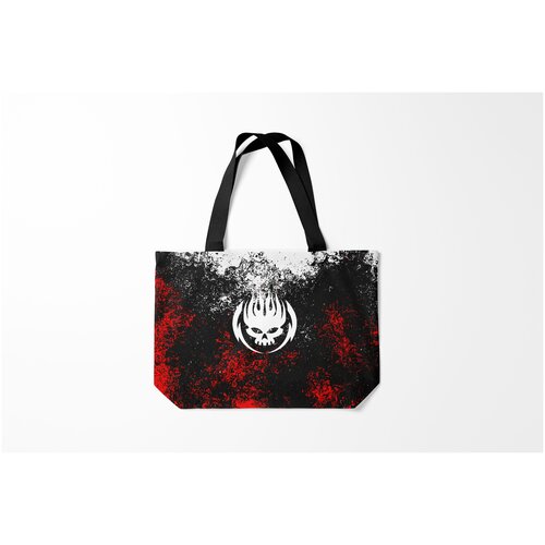 фото Сумка-шоппер / 46х35 см / рок / offspring the burnettie