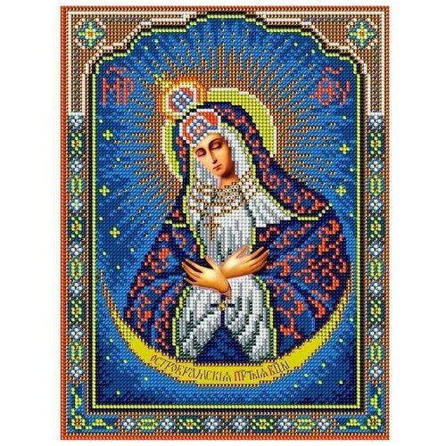 Набор для вышивания бисером Вышиваем бисером Остробрамская Богородица набор для вышивки бисером желание