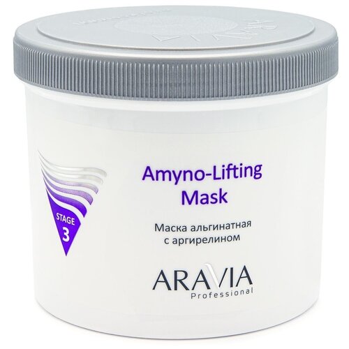 Aravia Professional Маска альгинатная с аргирелином Amyno-Lifting, 550 мл.