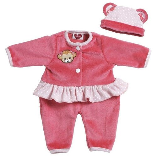 Комплект одежды Adora PlayTime Fashion Pink Monkey Outfit (Розовый костюм обезьяны для кукол Адора 33 см)
