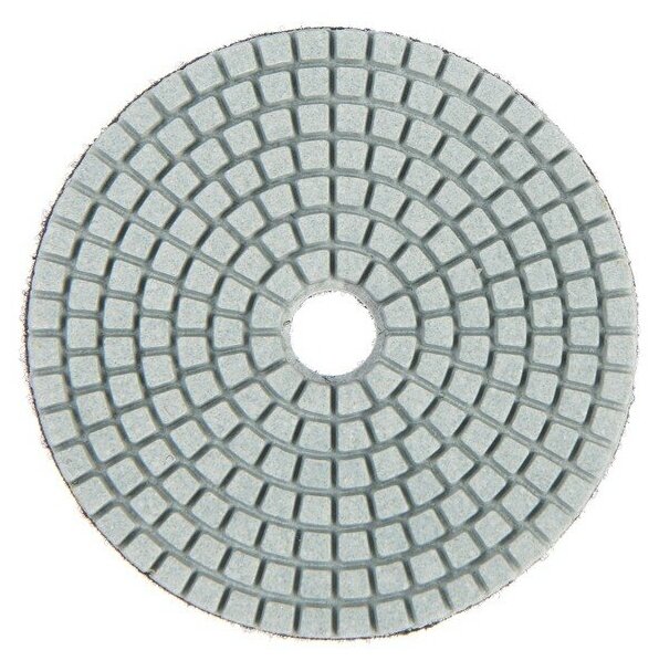 Алмазный гибкий шлифовальный круг тундра "Черепашка", для мокрой шлифовки, 100 мм, № 200
