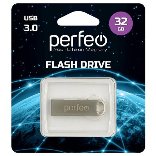 Флеш Perfeo USB 3.0 32GB M08 Metal Series