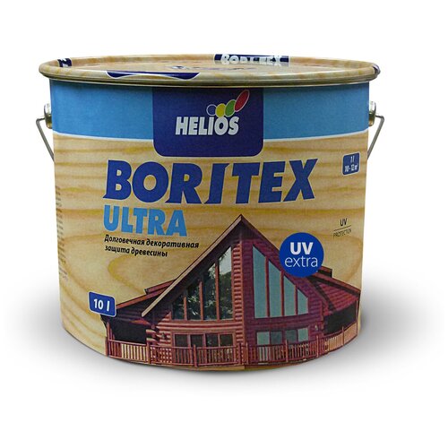 Helios BORITEX ULTRA UV extra / Боритекс Утра UV extra Пропитка по дереву 10л