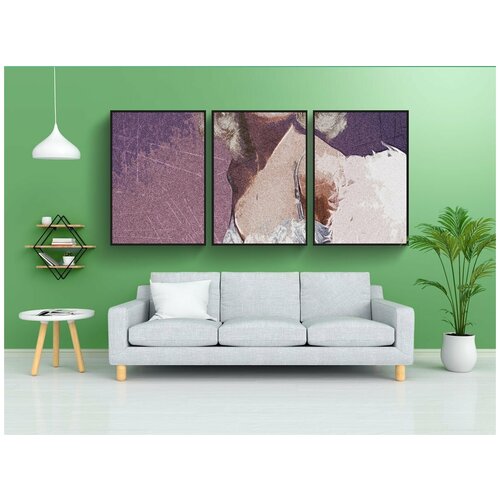 фото Набор модулных постеров для интерьера "мэми ван дорен, актриса, америка" 60x90 см. в тубусе, без рамки lotsprints