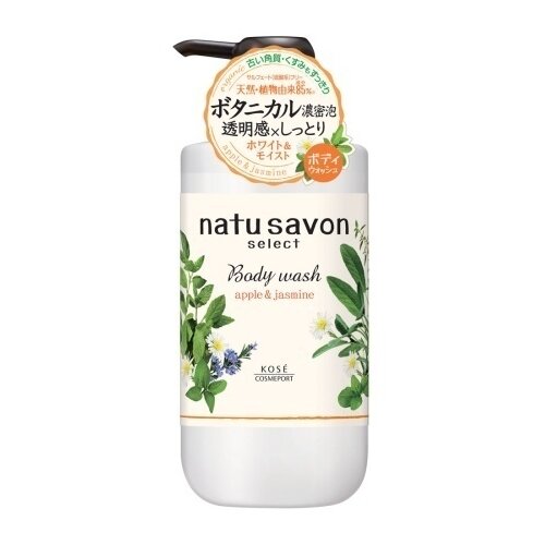 Kose Cosmeport Жидкое мыло Natu savon select apple & jasmine, 500 мл