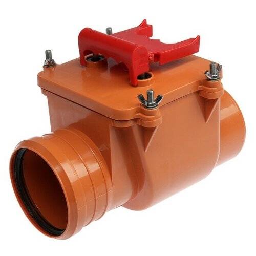 Обратный клапан FLEXTRON, d=110 мм, наружный обратный клапан flextron d 110 мм наружный