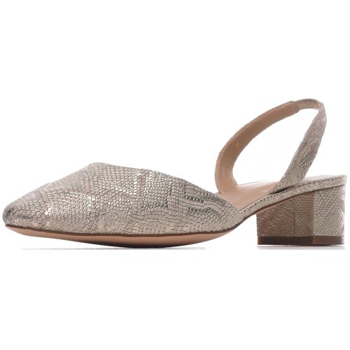 Босоножки  Vaneli, натуральная кожа, полнота 5, размер 9,5, бежевый