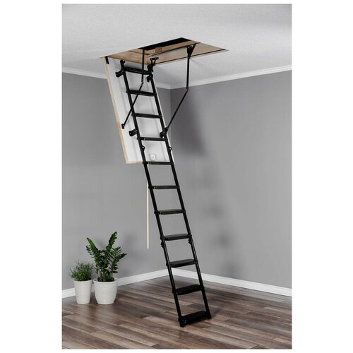 Лестница чердачная с люком Oman Metal T3 60x120х280