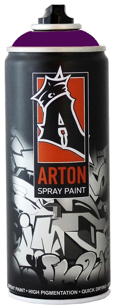 Краска для граффити "Arton" цвет A319 Гранат (Garnet) аэрозольная, 400 мл