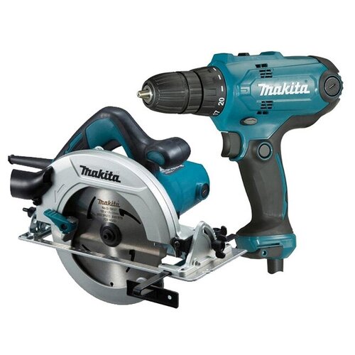 фото Набор электроинструмента makita dk0118 (hs7600+df0300)