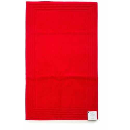 Коврик для ванной 50х90 Blanc des Vosges UNI CERISE